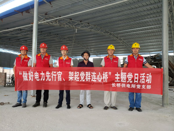 國(guó)網(wǎng)廣昌縣供電公司：開展“做好電力先行官、架起黨群連心橋”主題黨日活動(dòng)