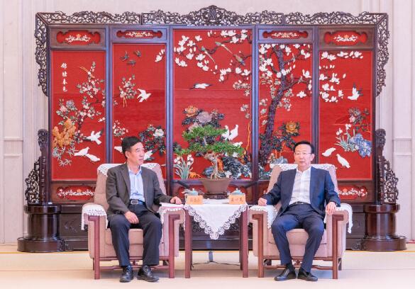 中國能建總經(jīng)理、黨委副書記孫洪水拜訪揚(yáng)州鎮(zhèn)江主要領(lǐng)導(dǎo)