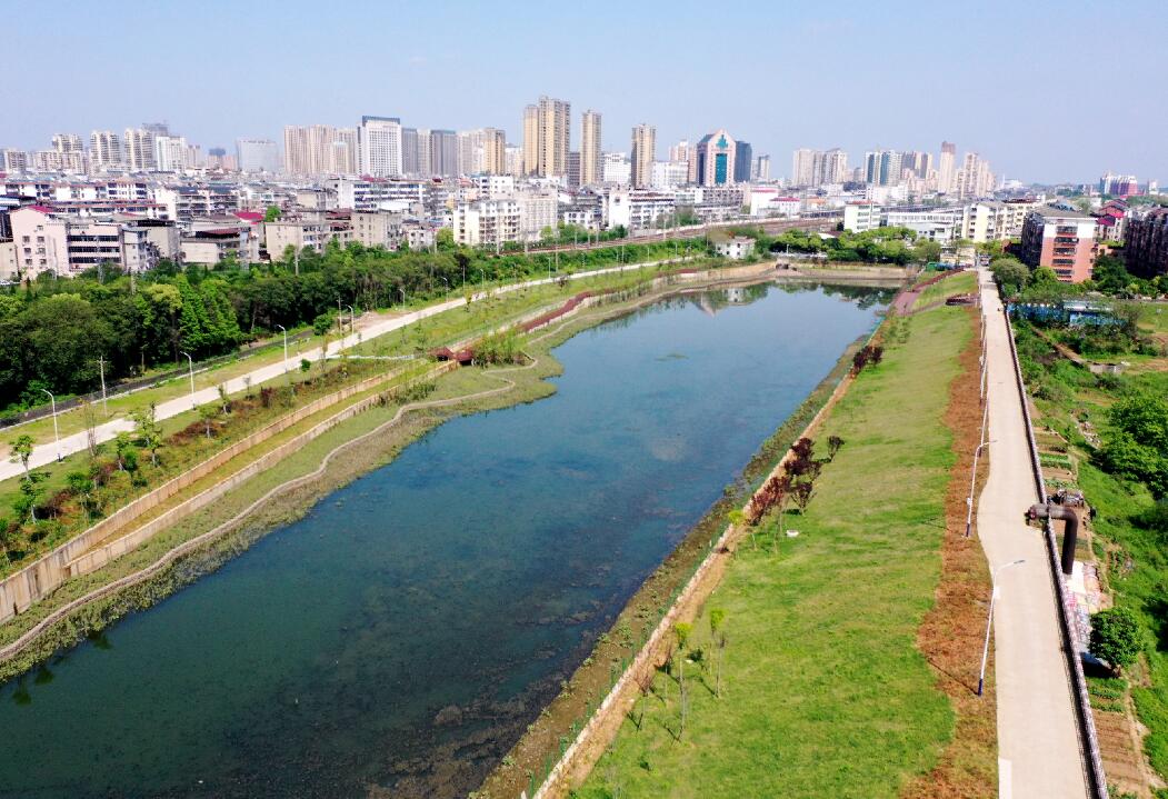 江西鷹潭這個水環(huán)境治理項目，很美！