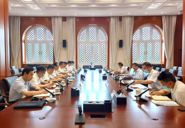 丁焰章拜訪國家能源局黨組書記、局長章建華