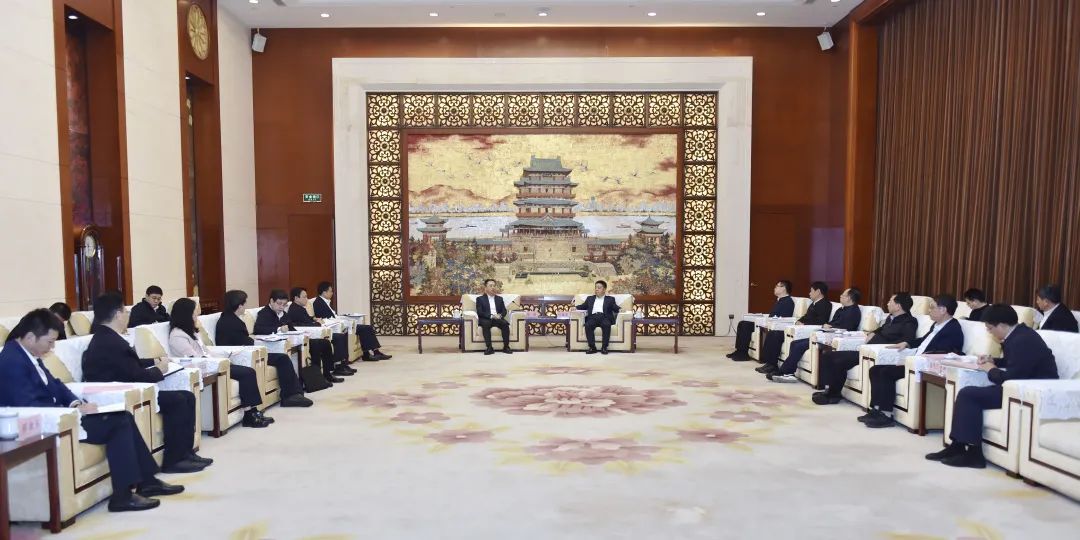 大唐集團(tuán)有限公司黨組書記、董事長鄒磊拜會(huì)江西省省長葉建春