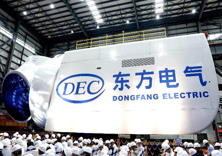 全球最大18兆瓦直驅(qū)海上風(fēng)電機(jī)組下線(xiàn)