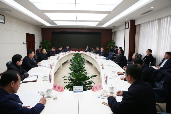 中國電建黨委書記、董事長丁焰章拜會水利部黨組書記、部長李國英