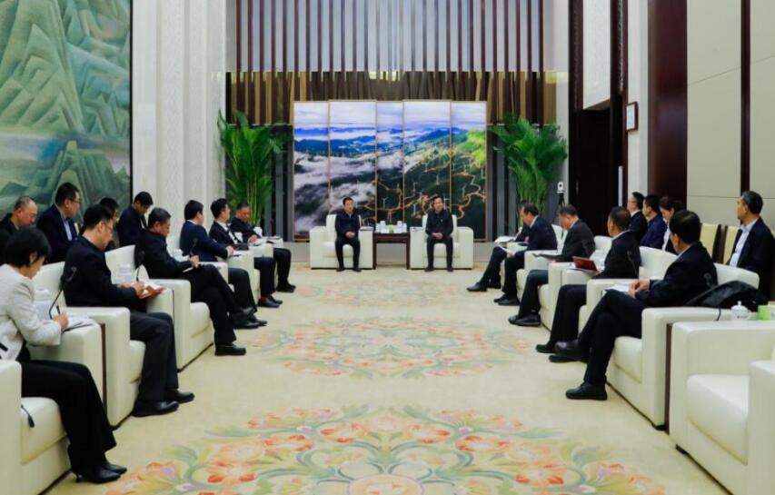 國家電投黨組書記、董事長劉明勝會見遼寧省委常委、沈陽市委書記王新偉