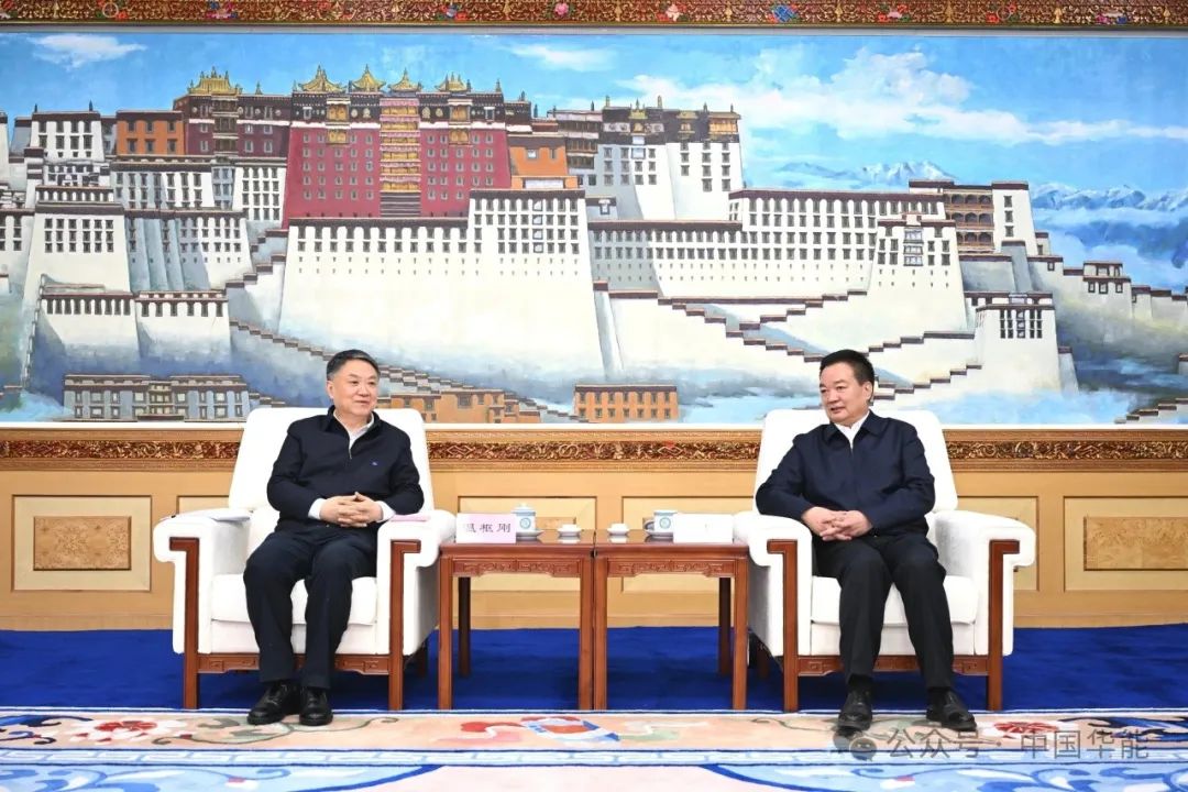 華能集團(tuán)董事長、黨組書記溫樞剛拜會(huì)西藏自治區(qū)黨委書記王君正