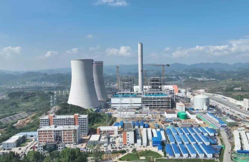 盤江普定2×66萬千瓦燃煤發(fā)電項目1號機(jī)組正式投運