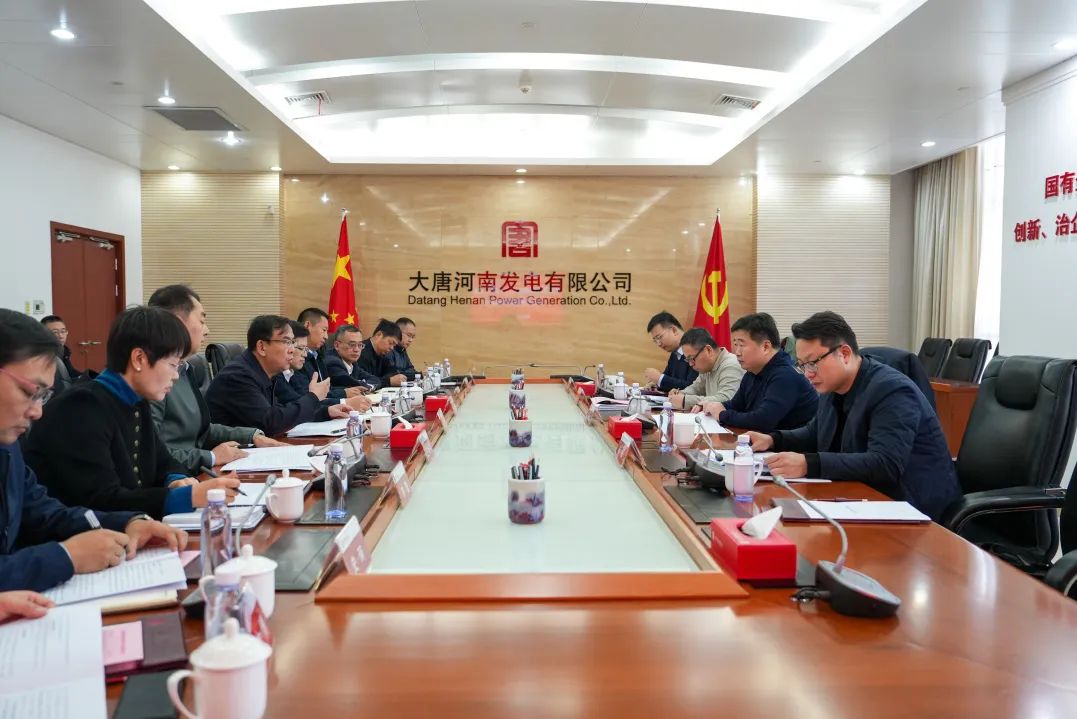 大唐河南公司黨委書記、董事長常征會見河南能源監(jiān)管辦黨組書記、專員王朝暉