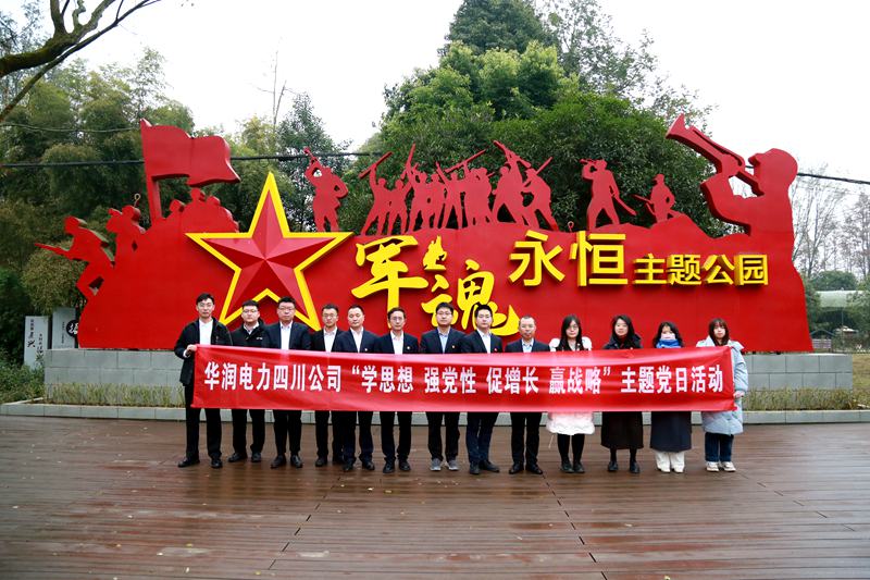 華潤(rùn)電力四川公司聯(lián)合華潤(rùn)集團(tuán)在川企業(yè)開(kāi)展“學(xué)思想、強(qiáng)黨性、促增長(zhǎng)、贏戰(zhàn)略”主題黨
