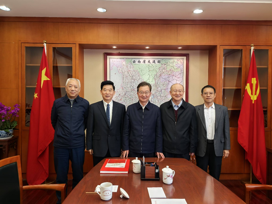 中國電力建設(shè)企業(yè)協(xié)會會長一行拜會云南省委書記王寧