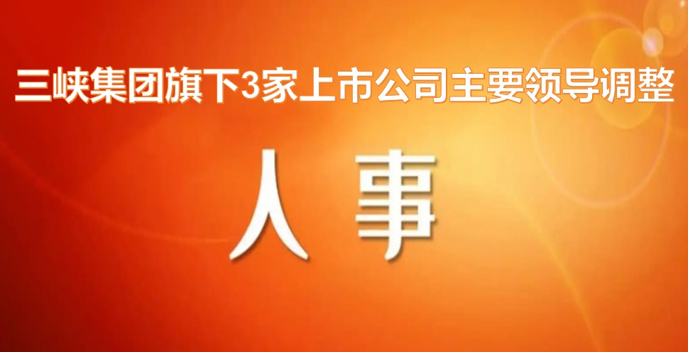 電力央企密集調(diào)整旗下上市公司領(lǐng)導(dǎo)層！